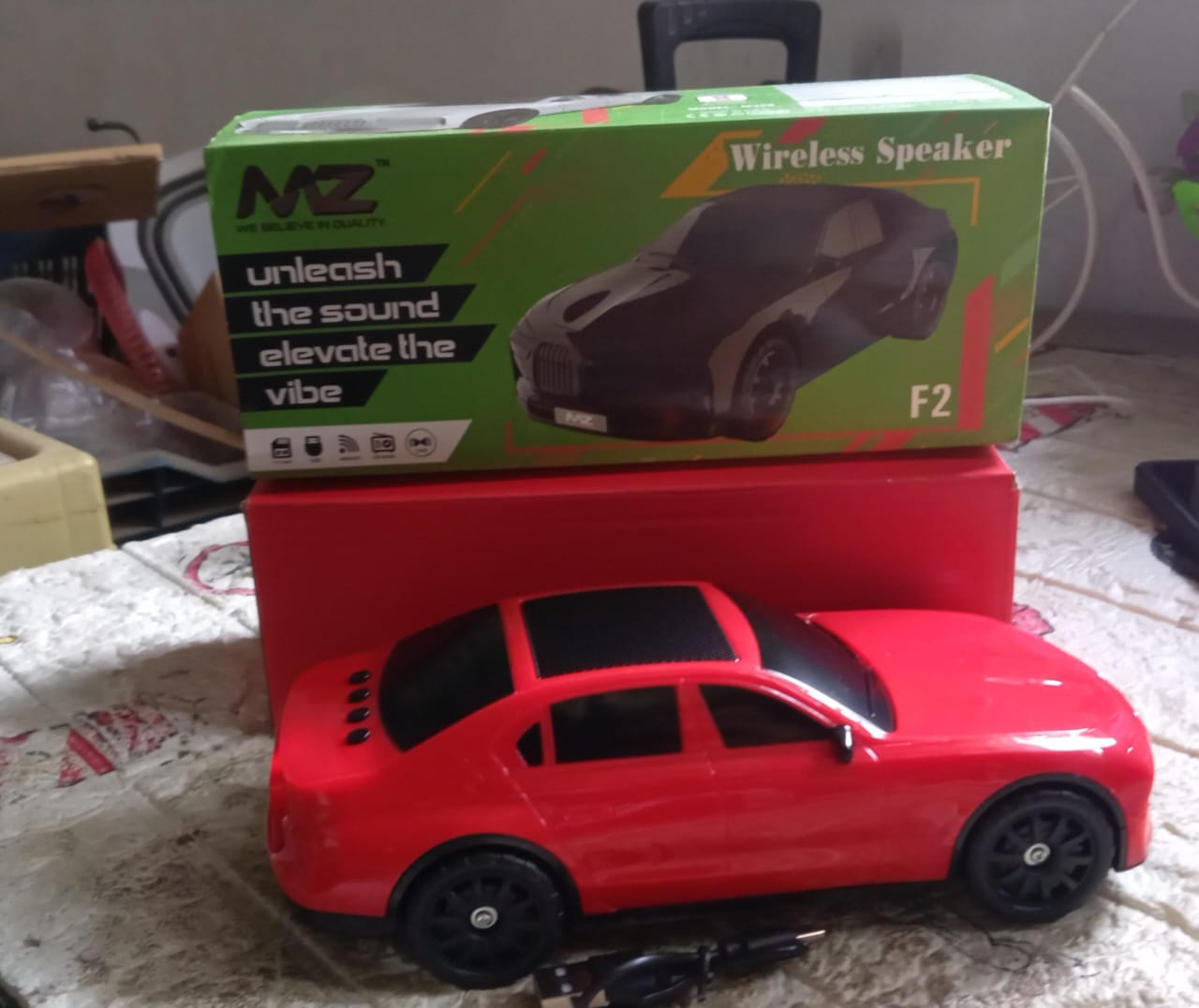 Wireless Bluetooth Speaker Portable Car Shape Music Speaker Support Bluetooth, TF Card, USB, Fm Radio Function Unique Shape Car Speaker Wireless Bluetooth Speaker Portable Car Shape Music Speaker Support Bluetooth, TF Card, USB, Fm Radio Function Unique Shape Car Speaker